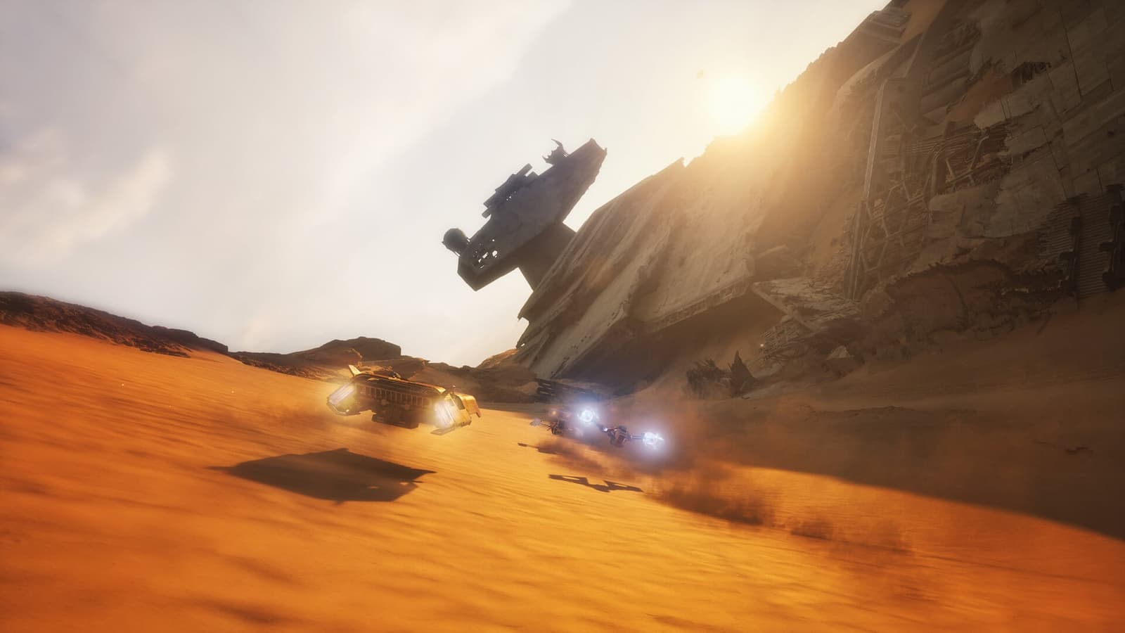 STAR WARS: Galactic Racer™ oyunundan bir ekran görüntüsü