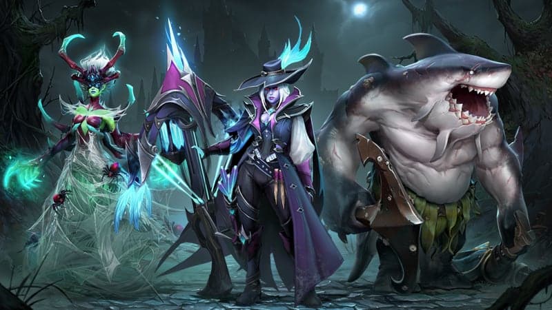 Dota 2 Trove of Terror hazinesinin tanıtım görseli