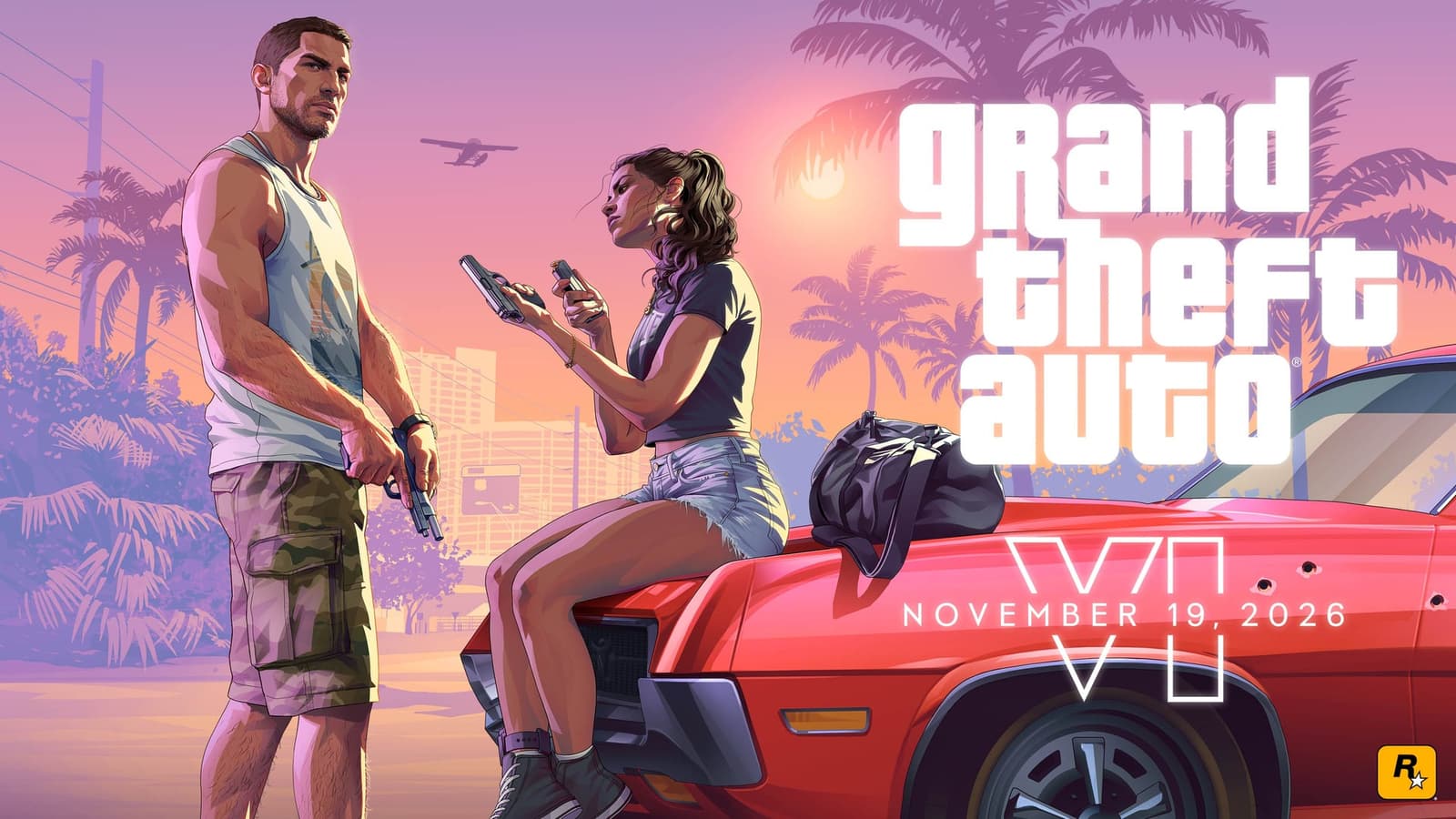 Grand Theft Auto VI çıkış fragmanından Jason ve Lucia